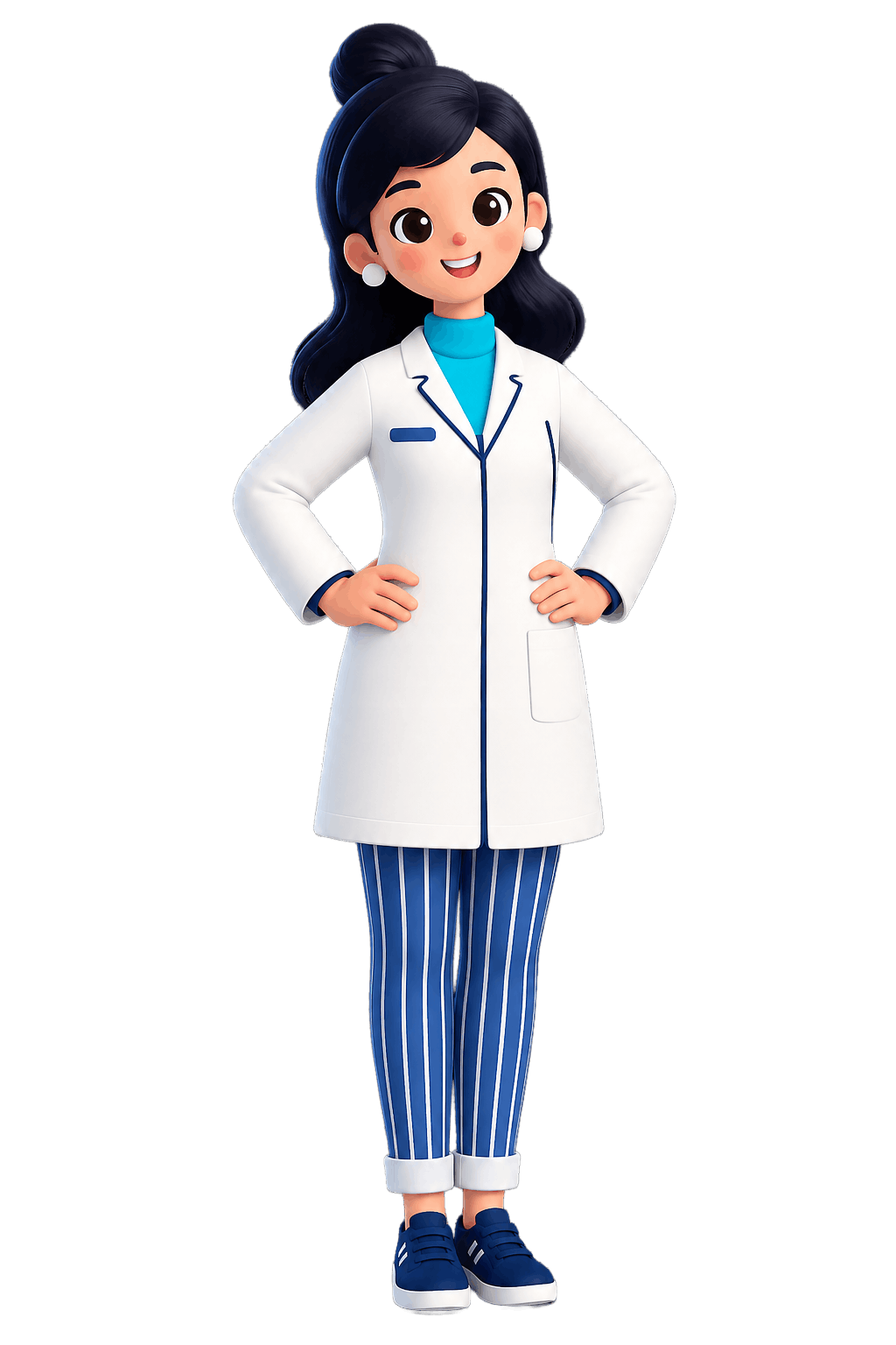 Investigadora con el código secreto